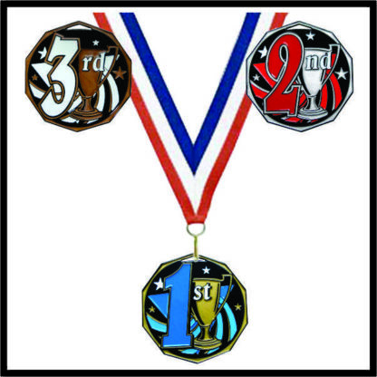 1st Place Medal (DCM) - 2"