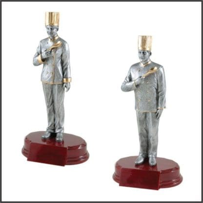 Chef Statue trophy